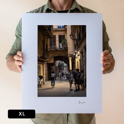 Barcelona Old City Print | Spain