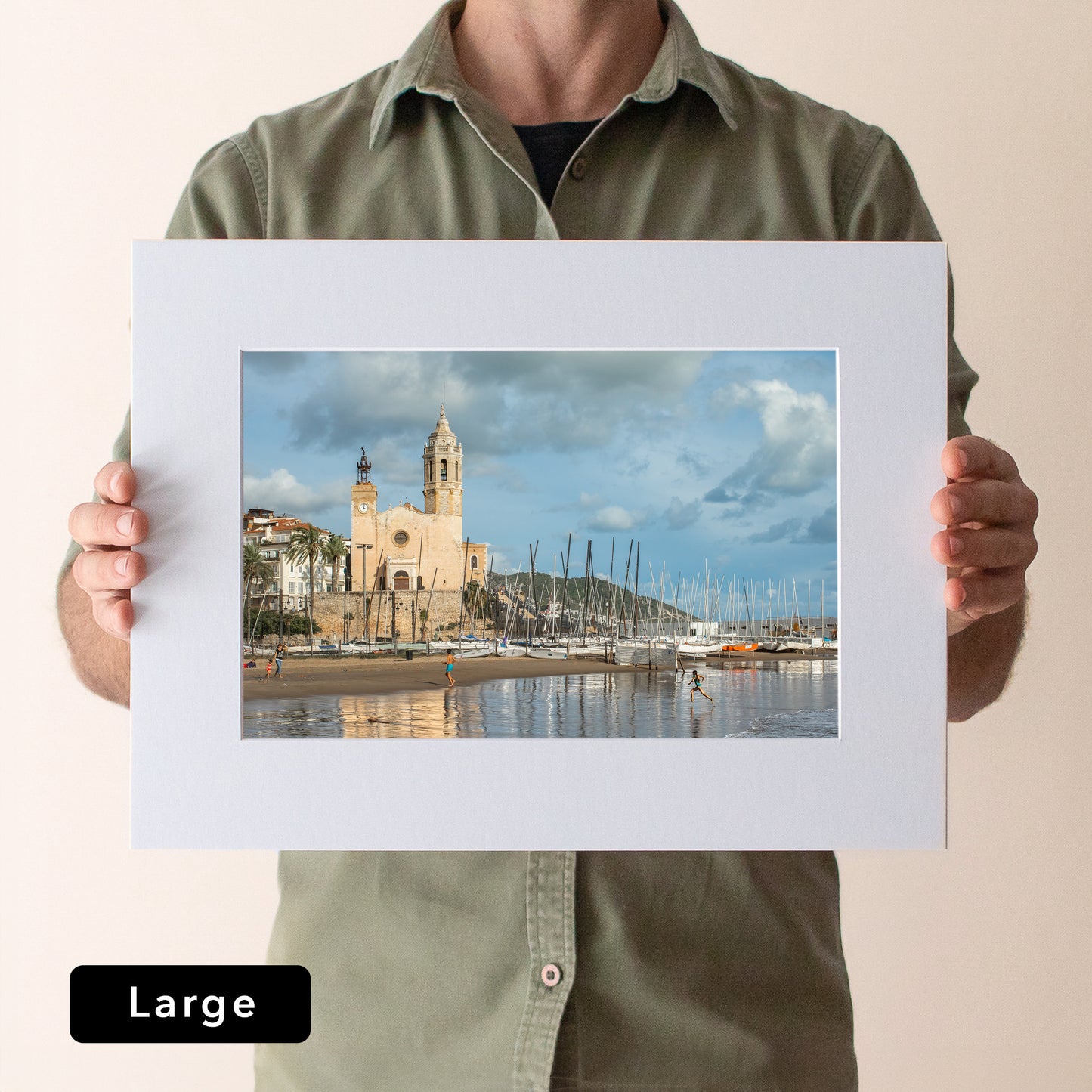 Sitges Reflection Print | Spain