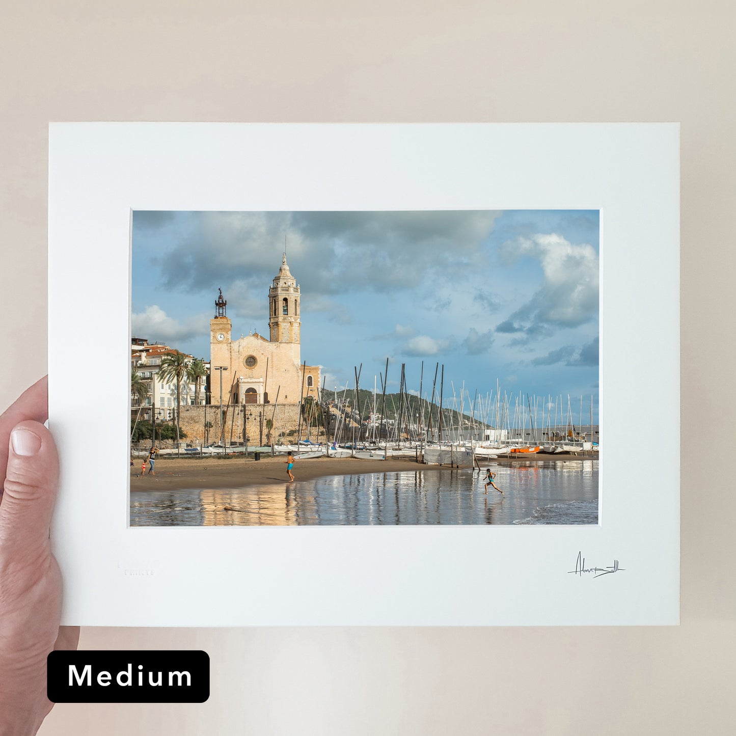 Sitges Reflection Print | Spain