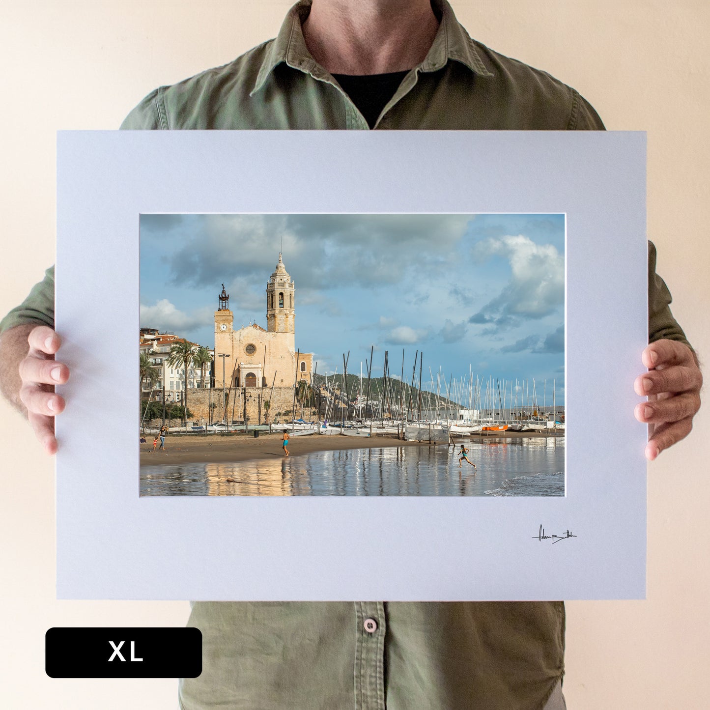 Sitges Reflection Print | Spain