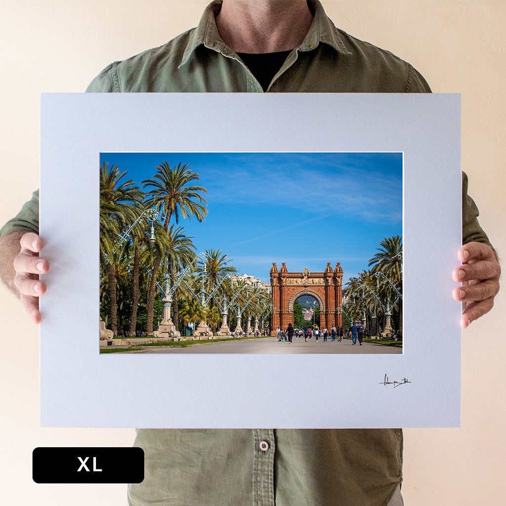 Barcelona Arco de Triunfo Print | Spain