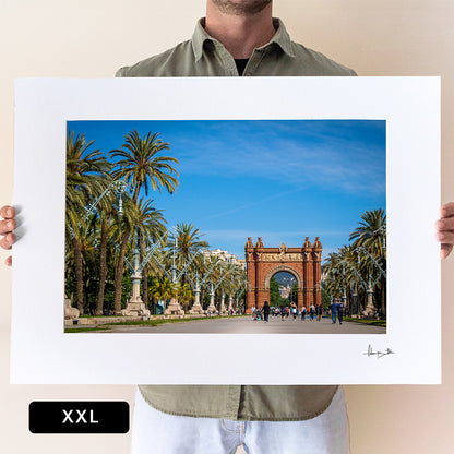 Barcelona Arco de Triunfo Print | Spain