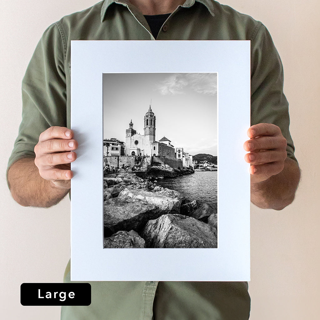 Sitges Church Print | Spain