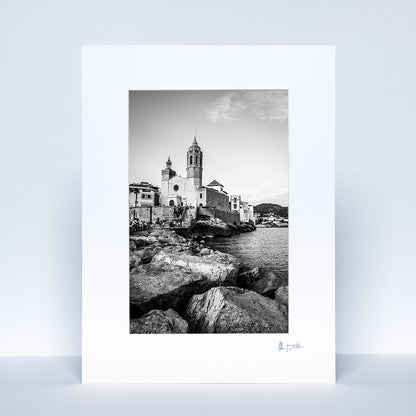 Sitges Church Print | Spain