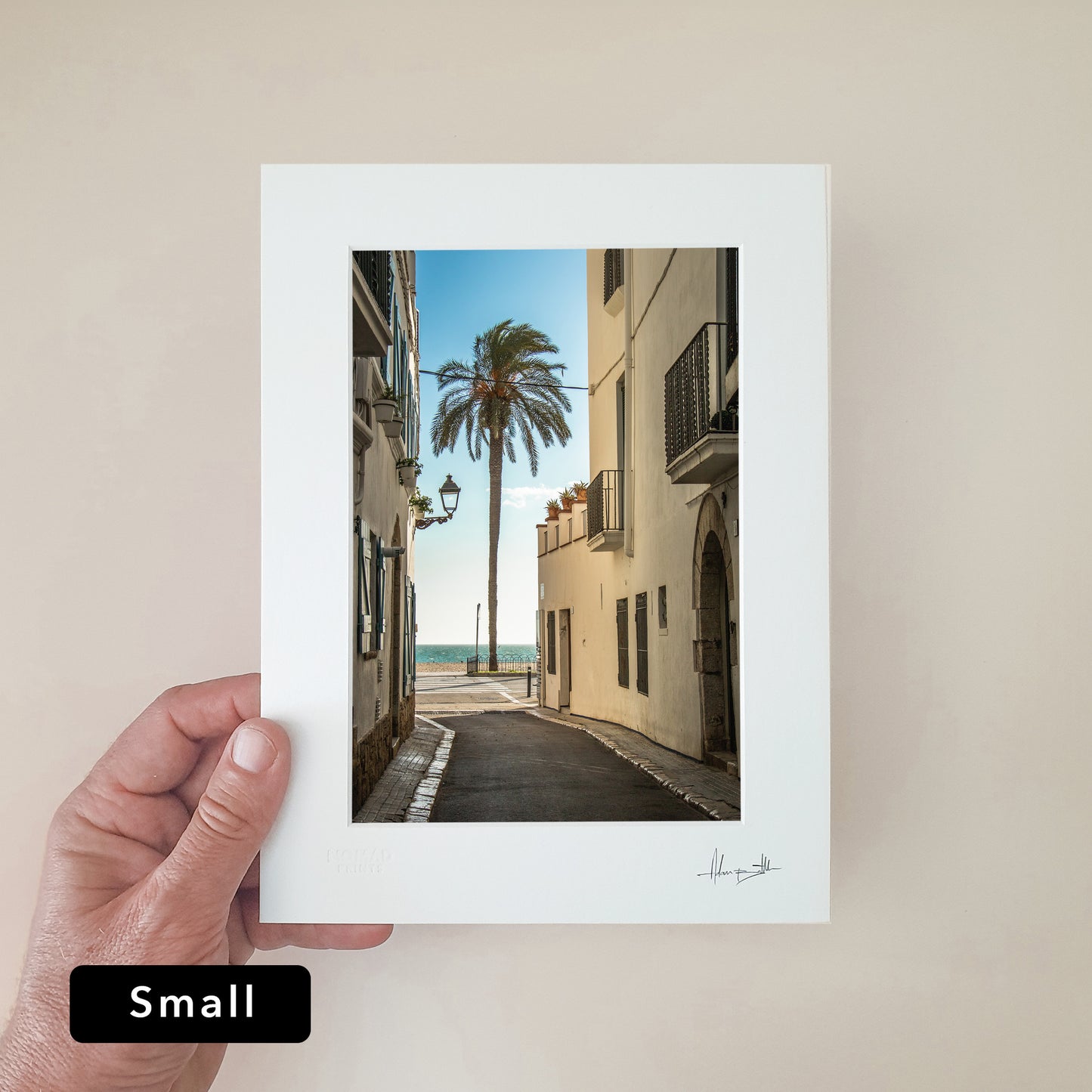 Sitges Beach Street Print | Spain