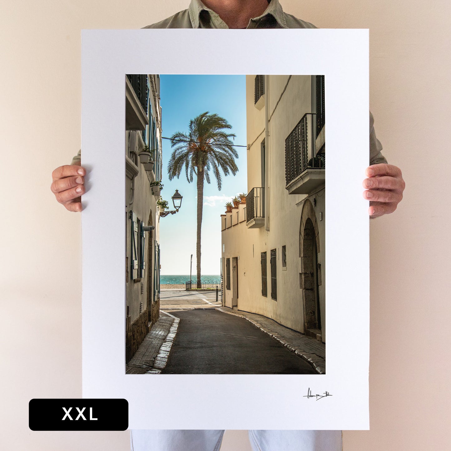 Sitges Beach Street Print | Spain