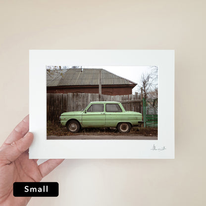 Soviet-Era Classic Car Print | Ukraine