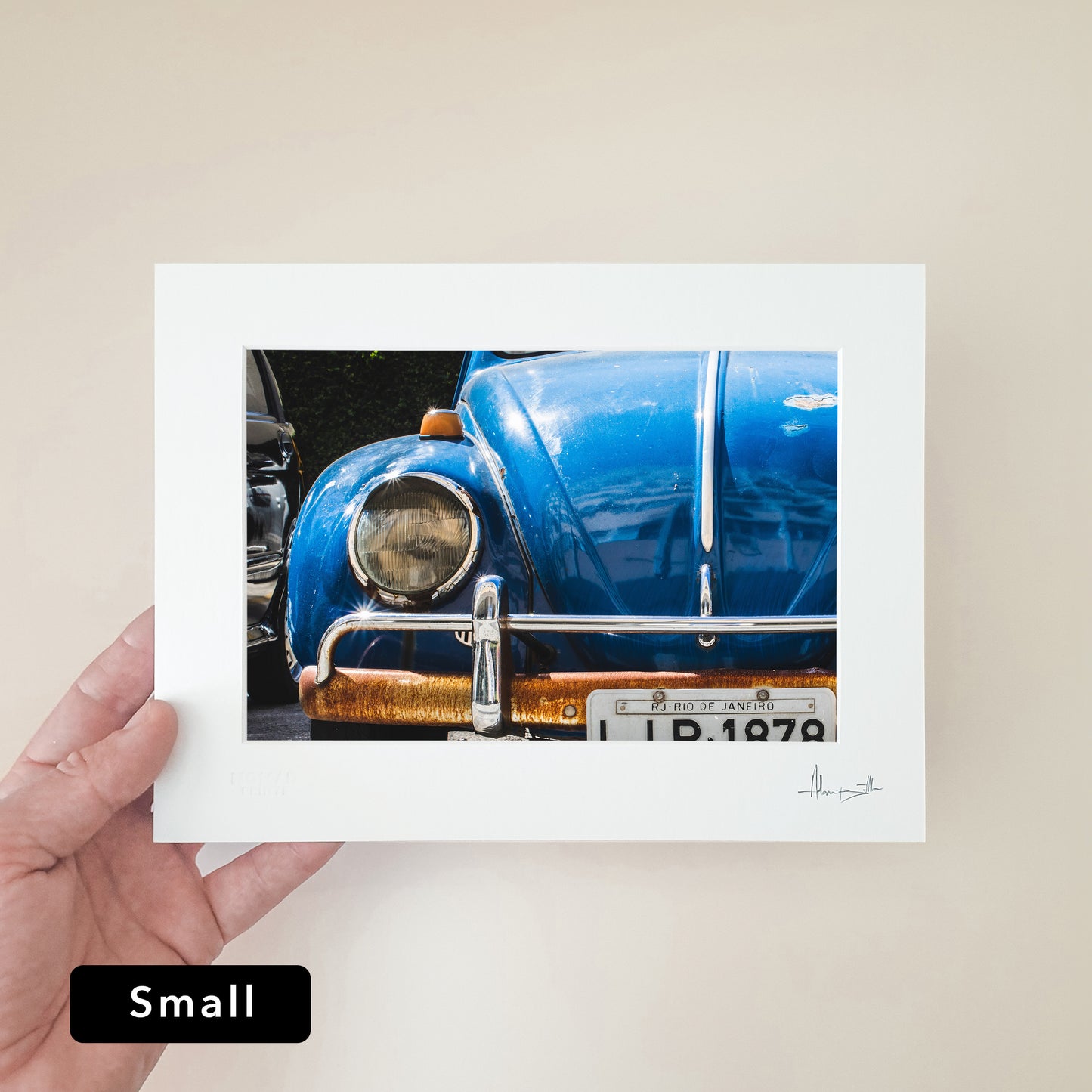 VW Beetle Detail Print | Brazil