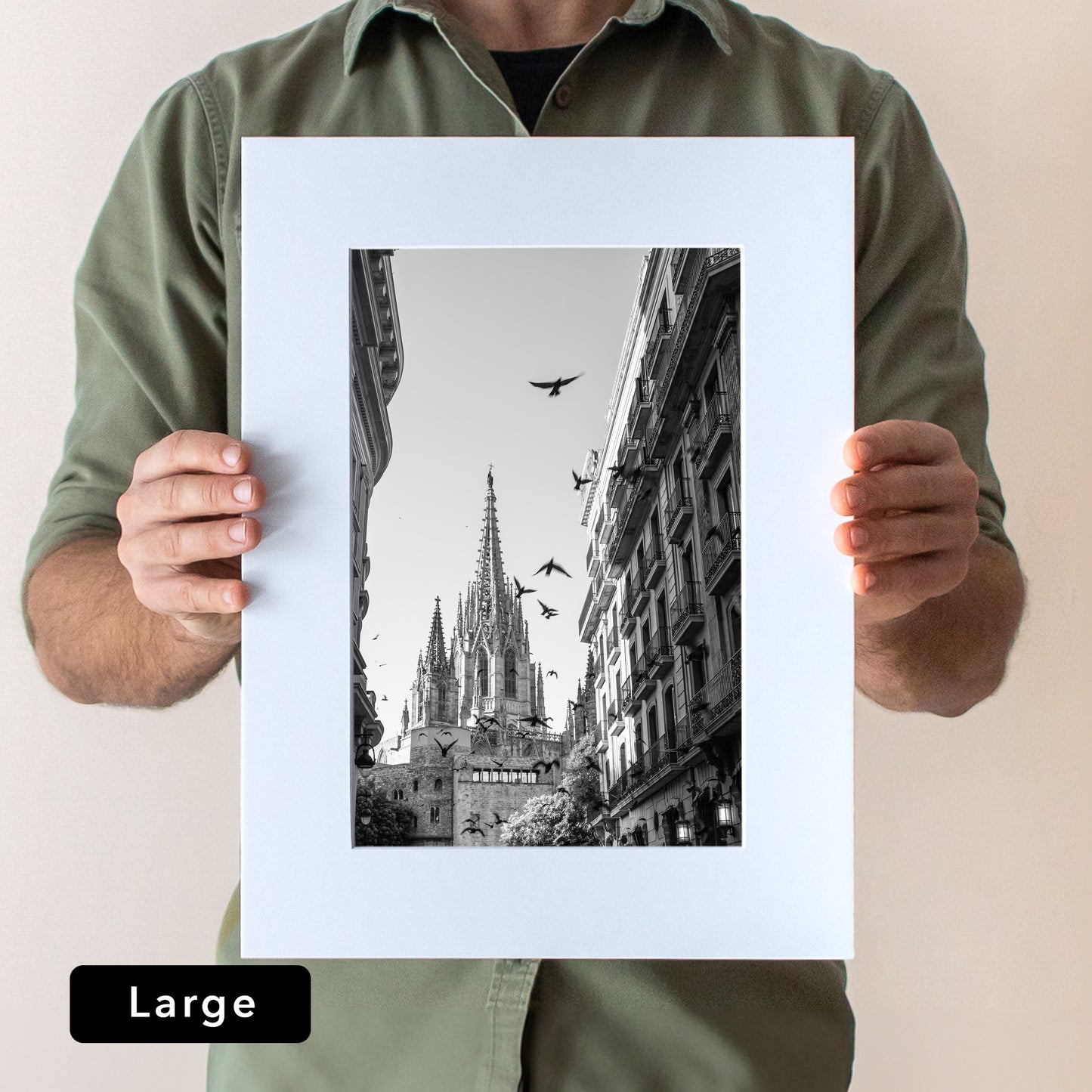 Barcelona Cathedral Print | Spain