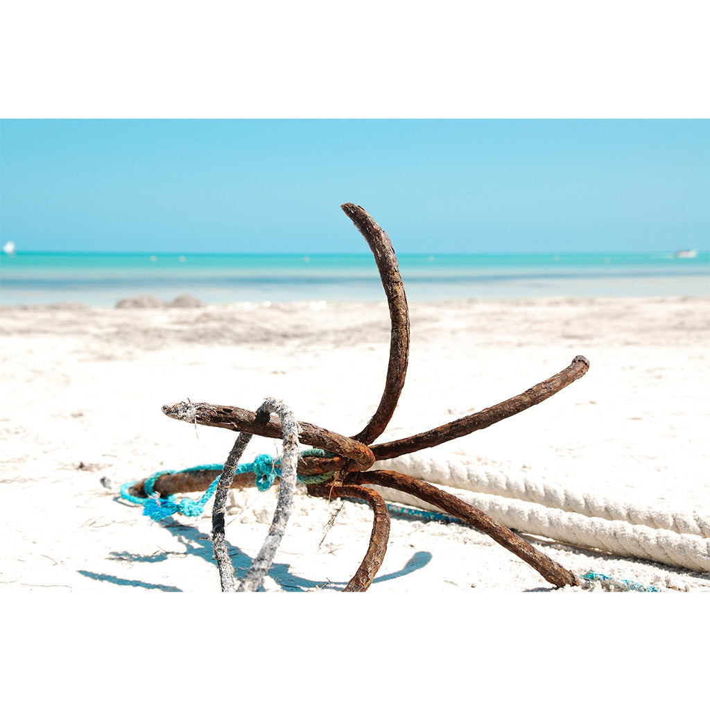 Holbox Anchor Print | Mexico