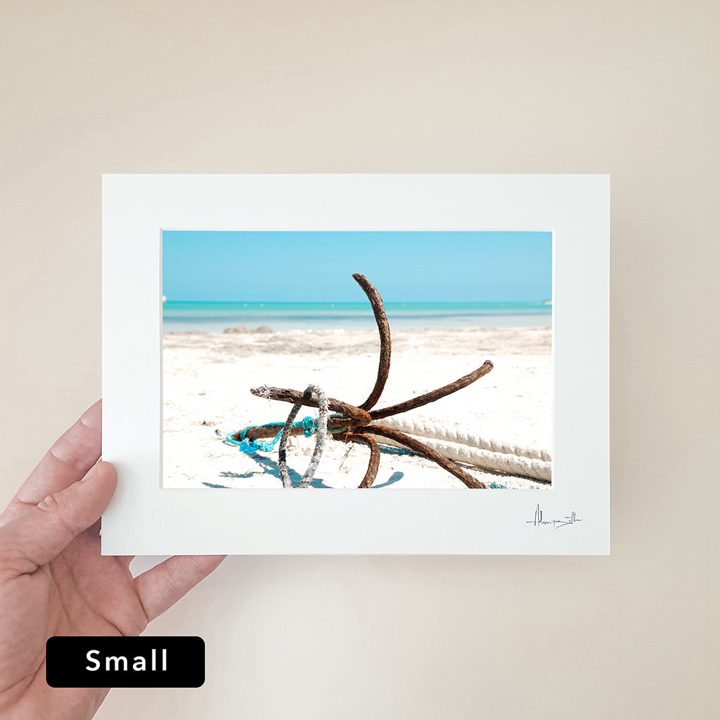 Holbox Anchor Print | Mexico