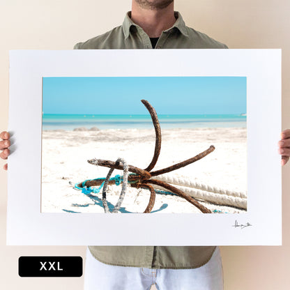 Holbox Anchor Print | Mexico