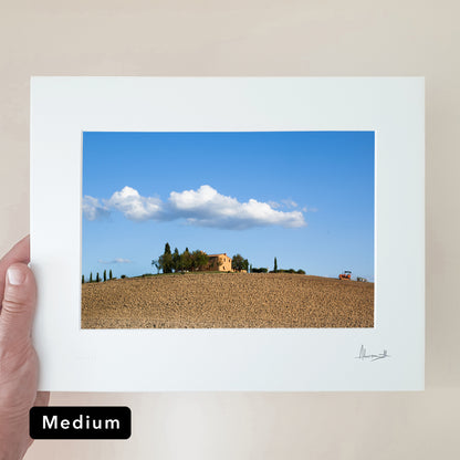 The Farm on the Hill Print | Italy