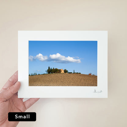 The Farm on the Hill Print | Italy