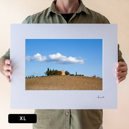 The Farm on the Hill Print | Italy