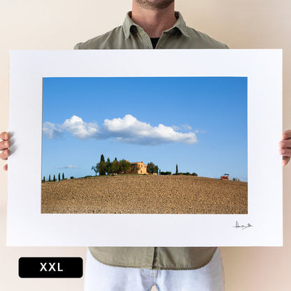 The Farm on the Hill Print | Italy