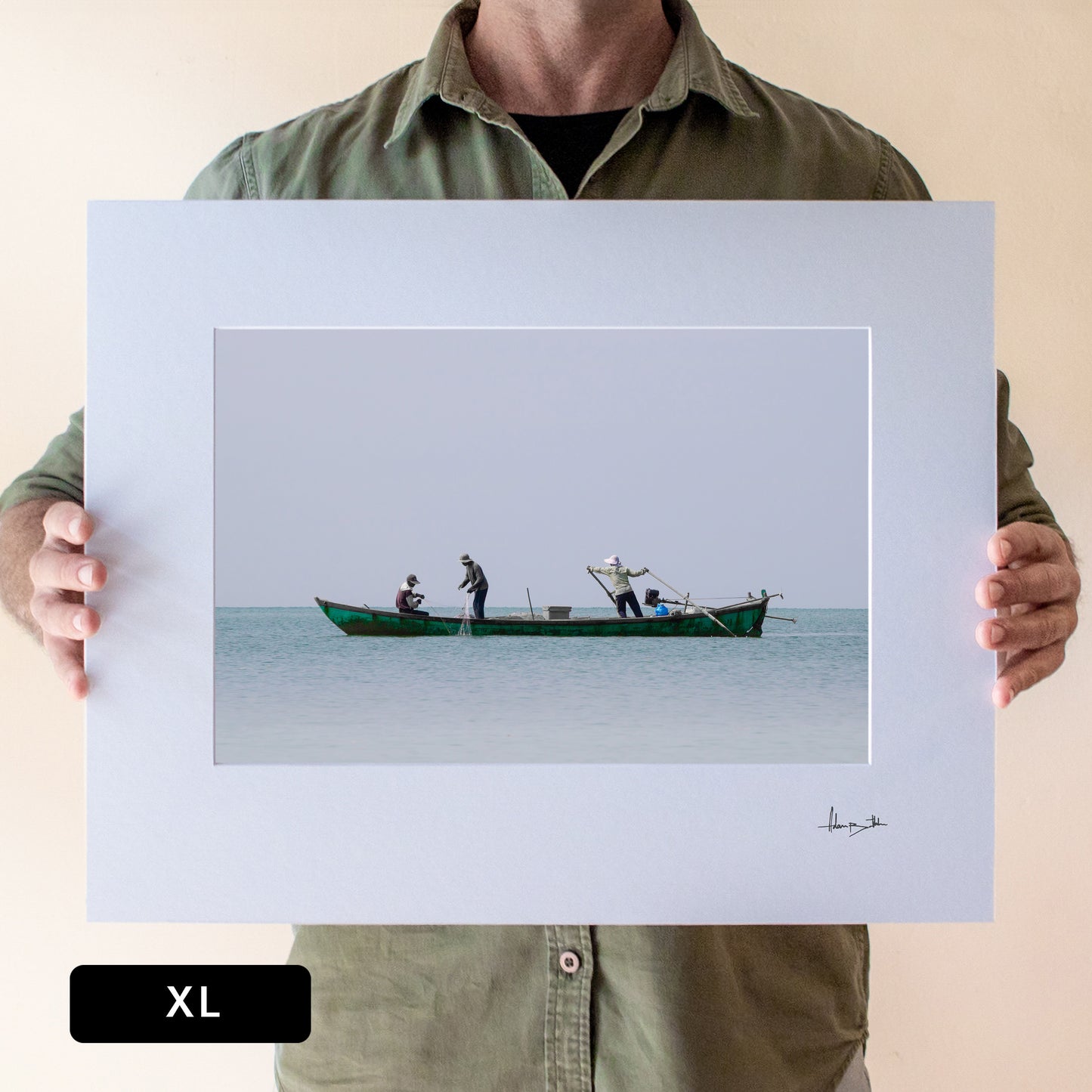 Fishermen Print | Cambodia