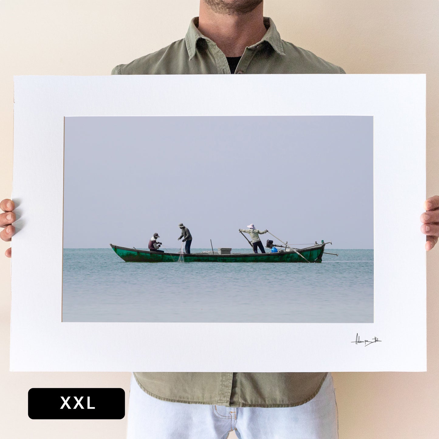 Fishermen Print | Cambodia