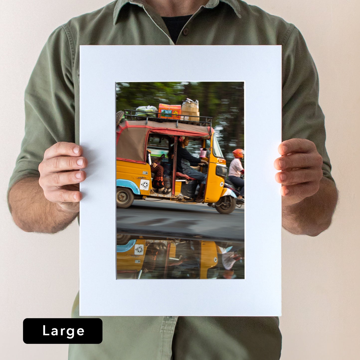 Tuk tuk Print | Cambodia