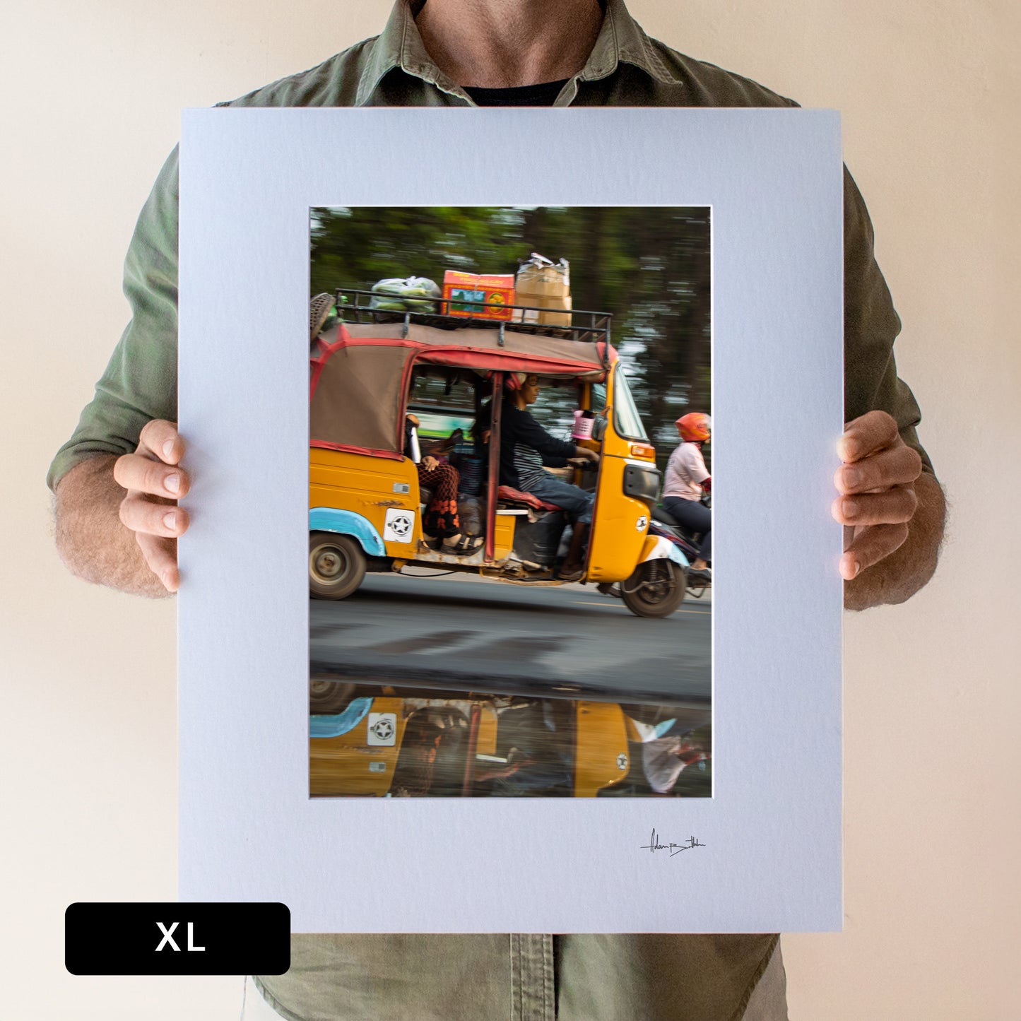 Tuk tuk Print | Cambodia