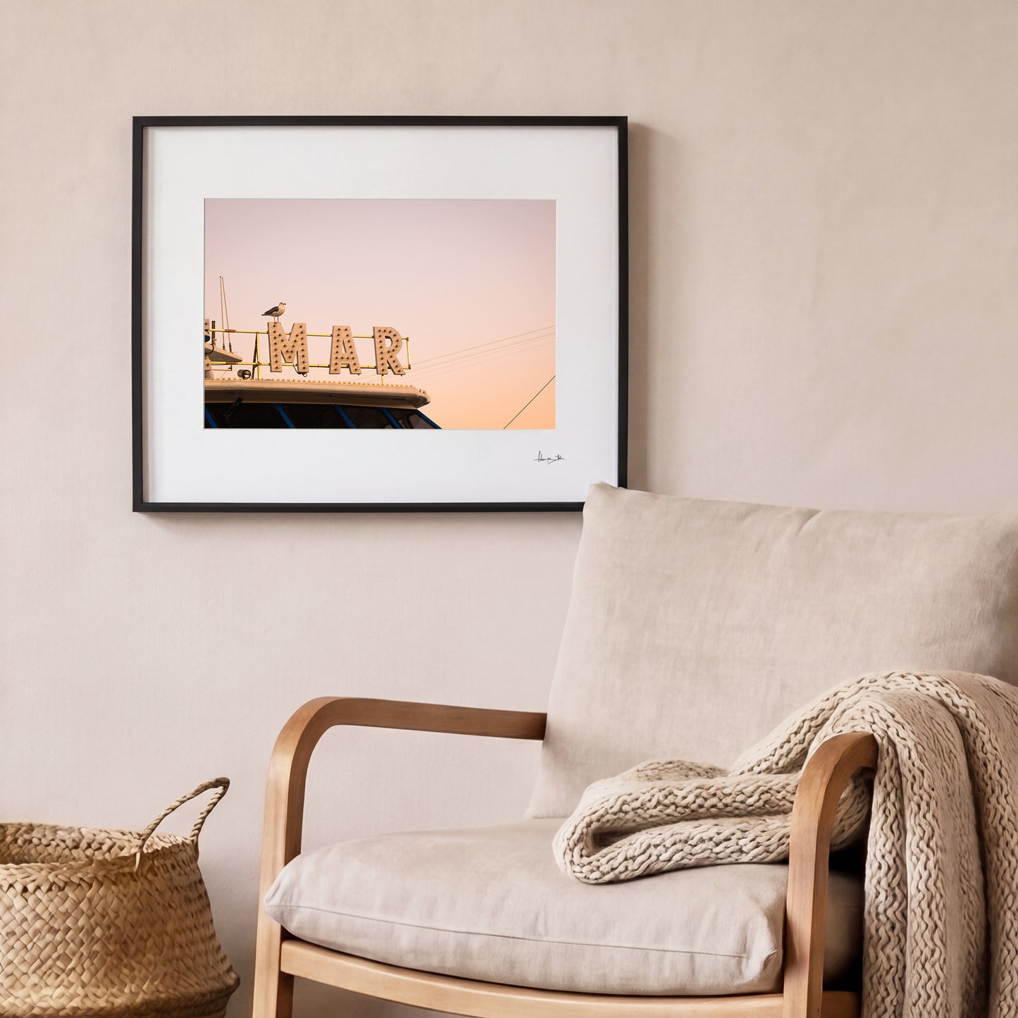 Barcelona Mar Print | Spain