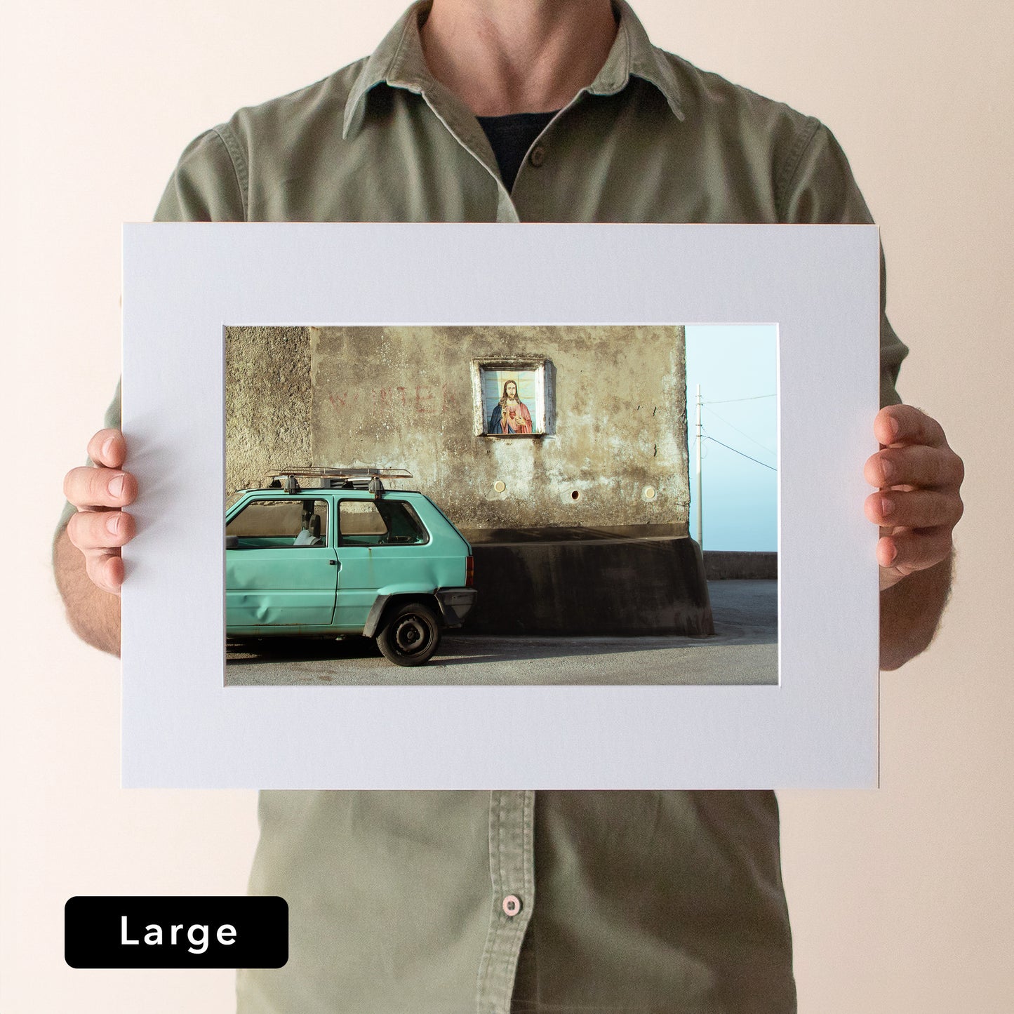 Put Jesus in the Driving Seat Print | Italy