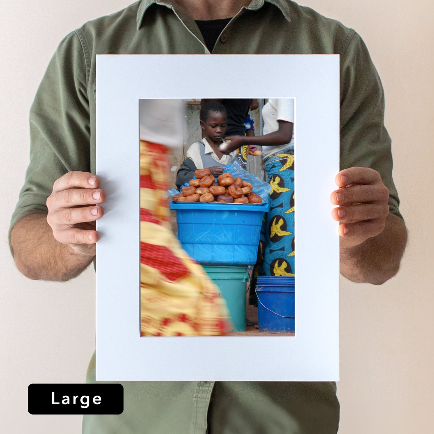 Mandazi Donuts Print | Malawi