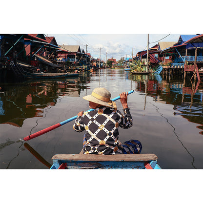 Floating Village Print | Cambodia