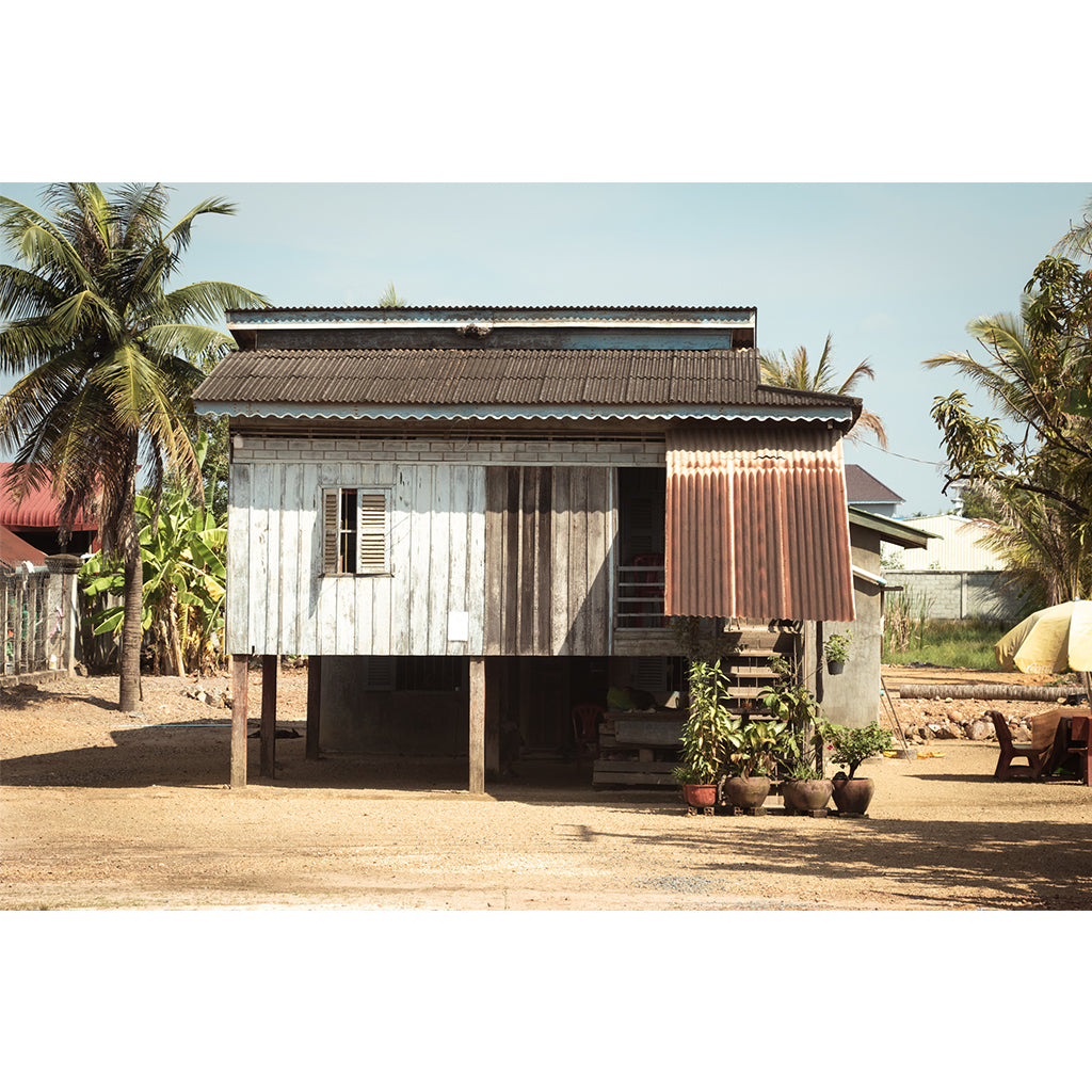 Kampot Bungalow Print | Cambodia