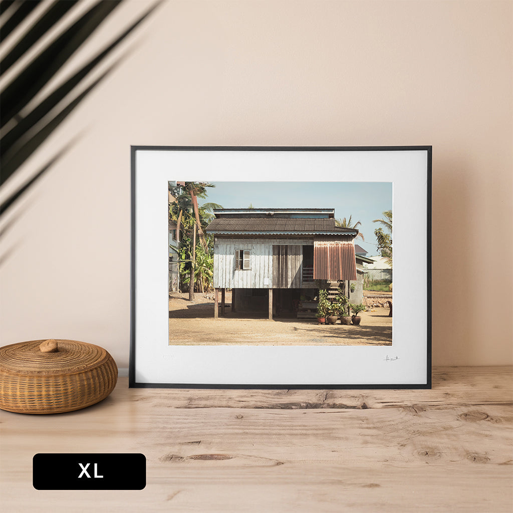 Kampot Bungalow Print | Cambodia