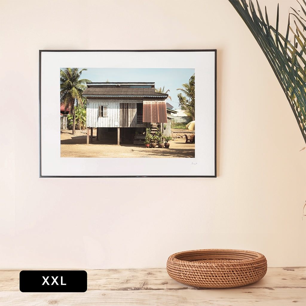 Kampot Bungalow Print | Cambodia