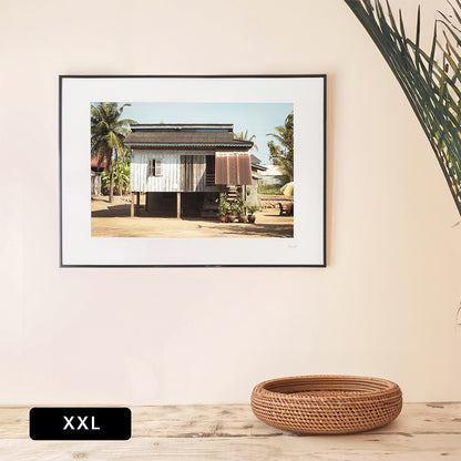 Kampot Bungalow Print | Cambodia