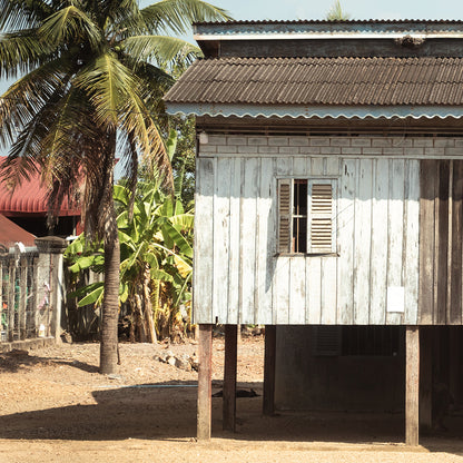 Kampot Bungalow Print | Cambodia