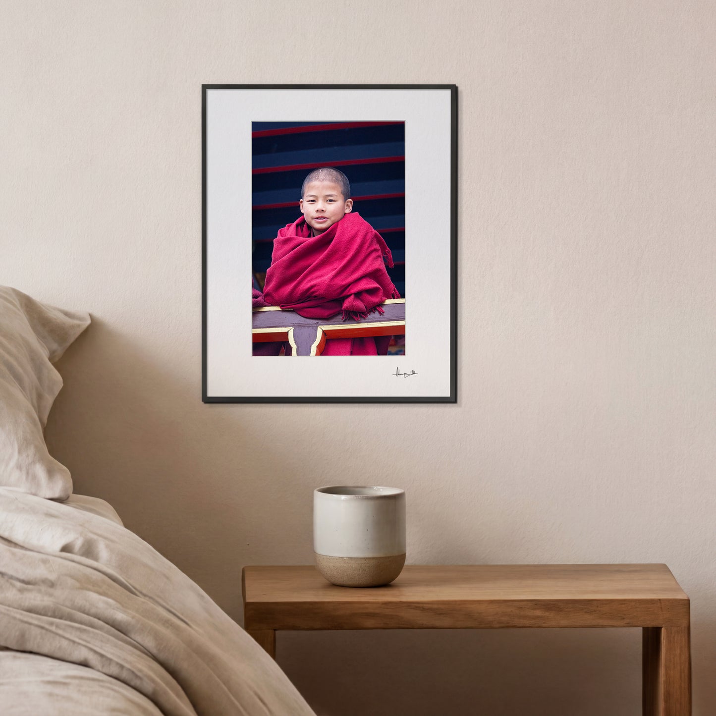 Young Monk Print | India