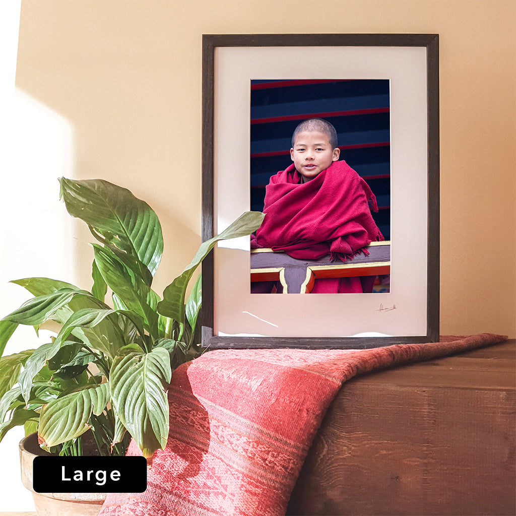 Young Monk Print | India