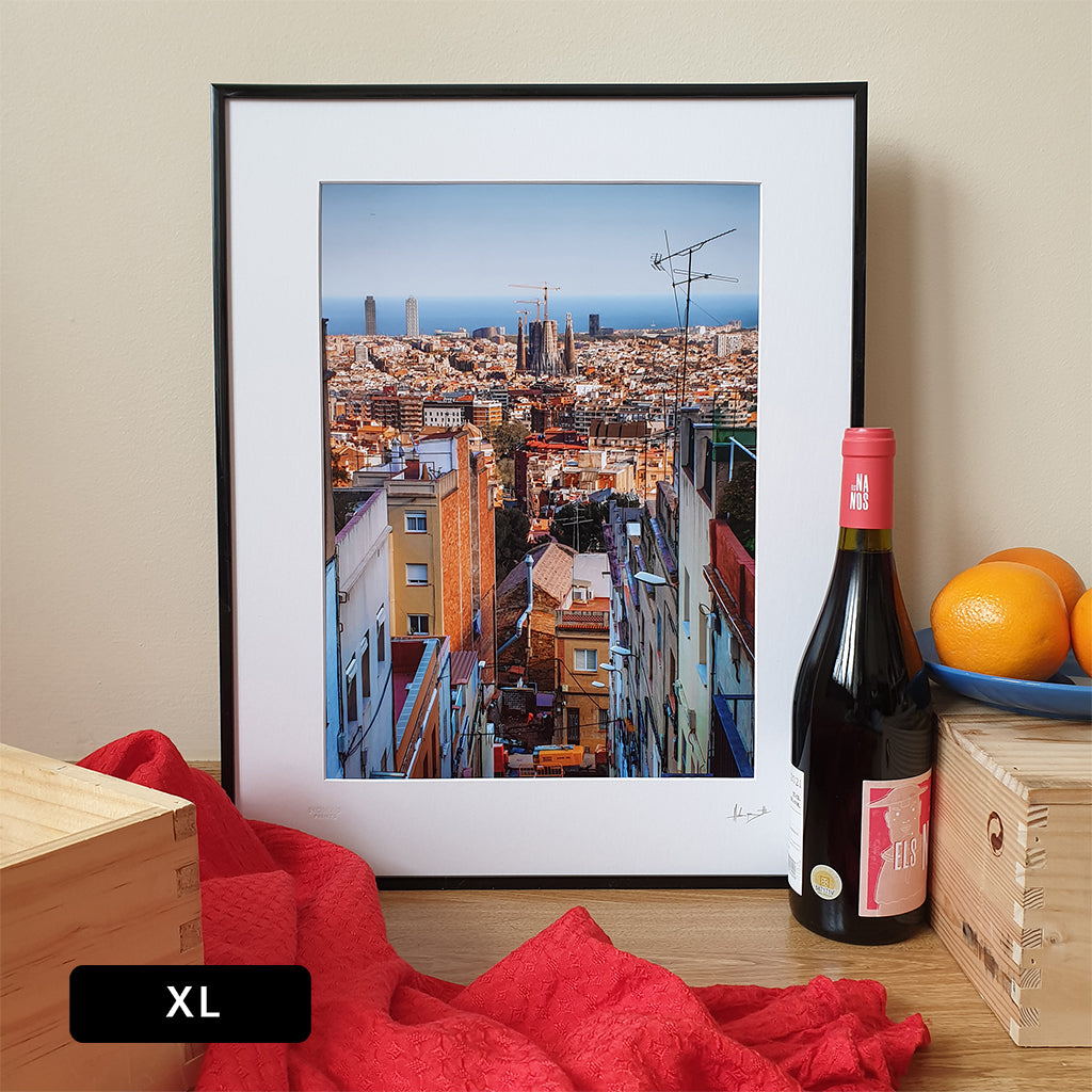 Barcelona Cityscape Print | Spain