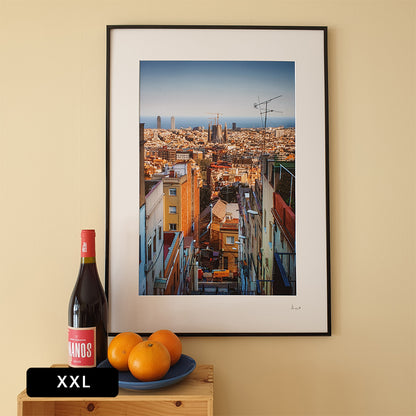 Barcelona Cityscape Print | Spain