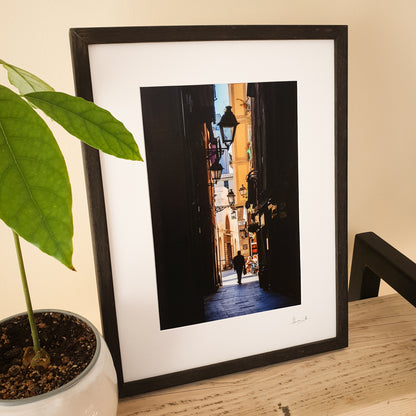 Barcelona Gothic Quarter Print | Spain