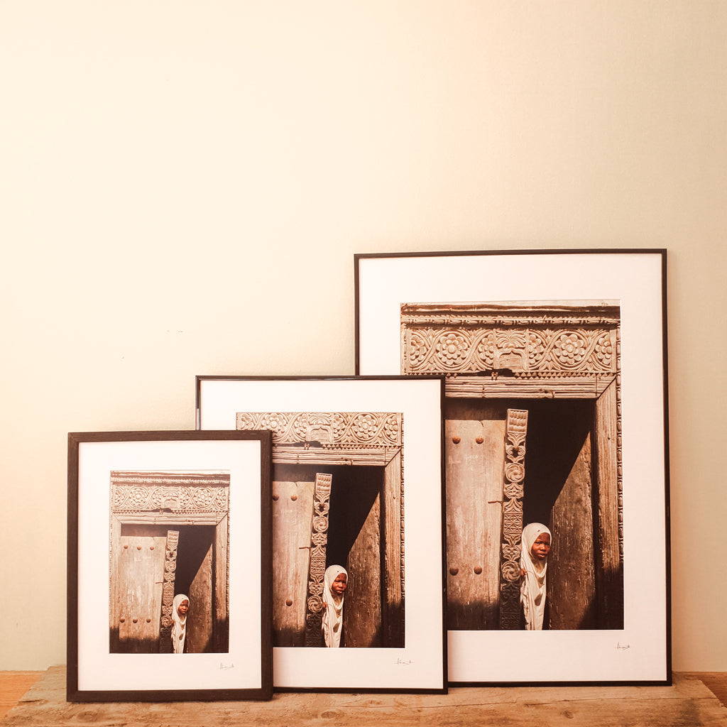 Swahili Doorway Print | Tanzania