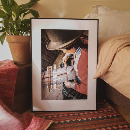 Traditional Weaving Print | Peru