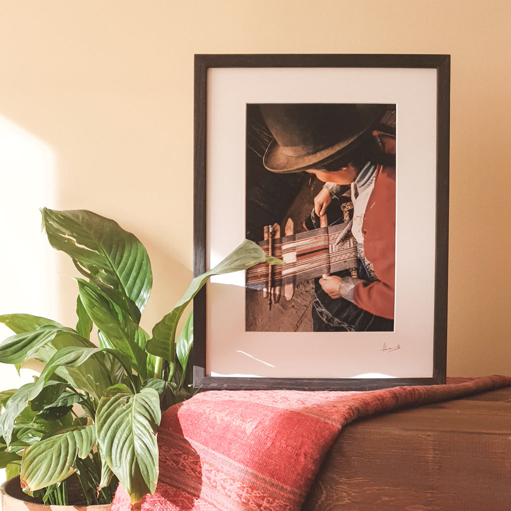 Traditional Weaving Print | Peru