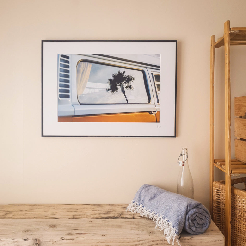 Van Life VW Campervan Print | Spain