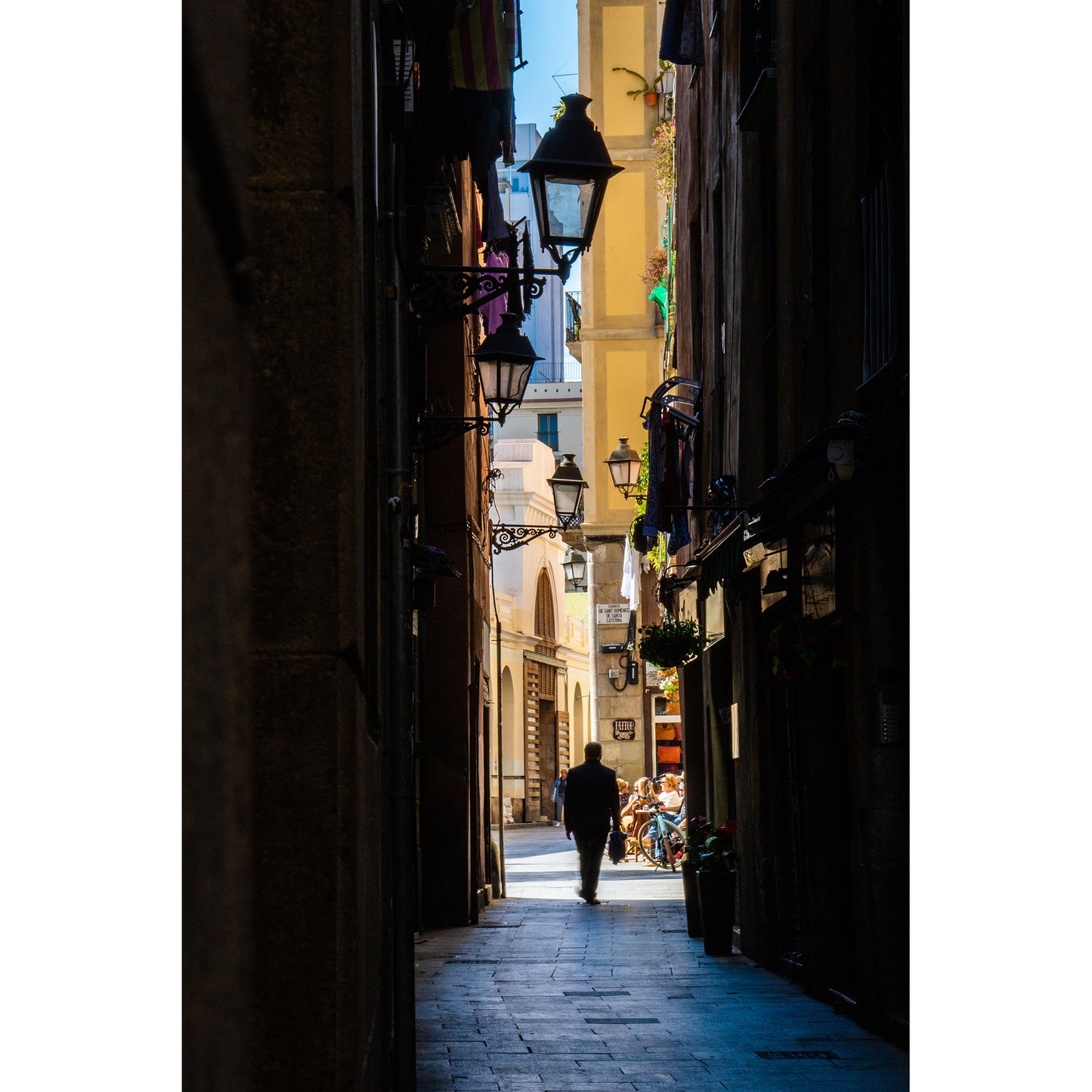 Barcelona Gothic Quarter Print | Spain