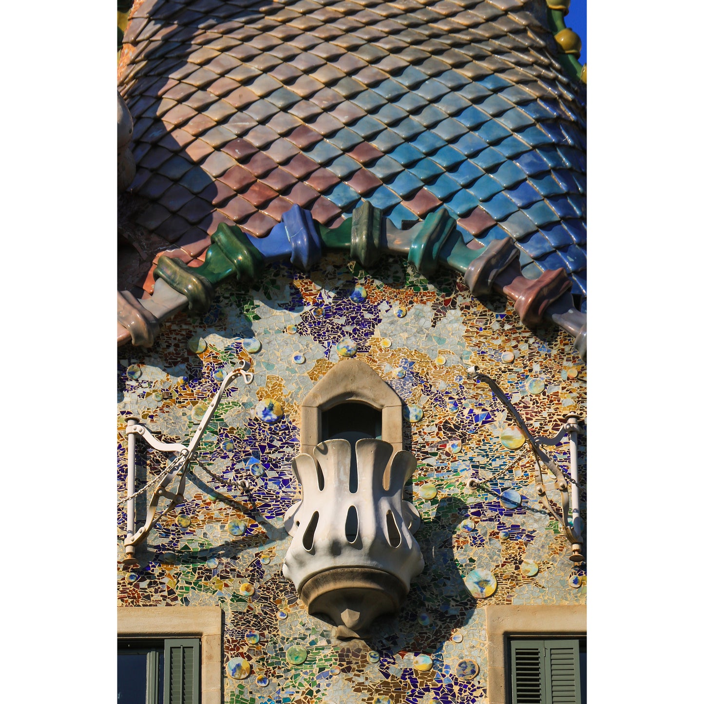 Barcelona Casa Battló Balcony Print | Spain