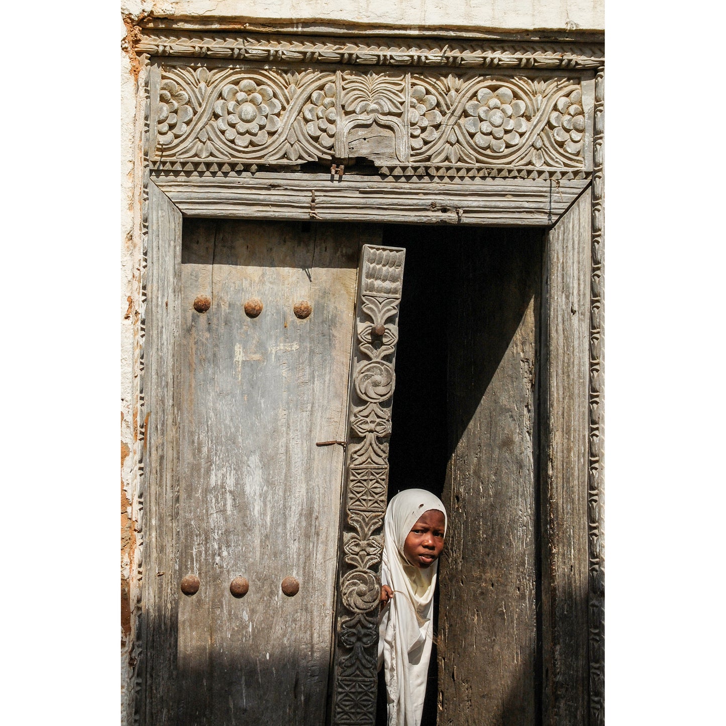 Swahili Doorway Print | Tanzania