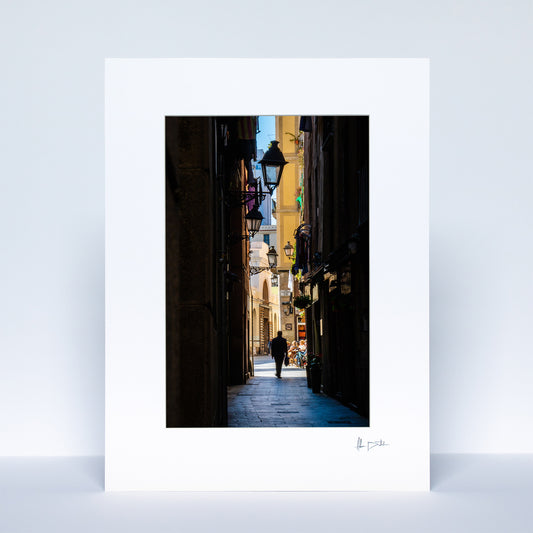 Barcelona Gothic Quarter Print | Spain