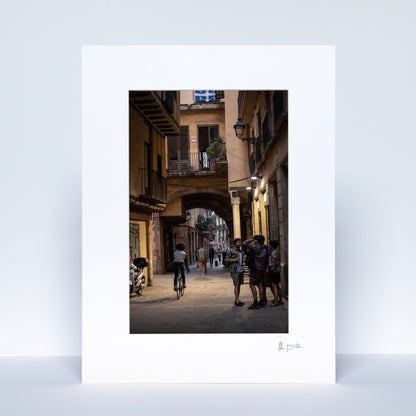 Barcelona Old City Print | Spain