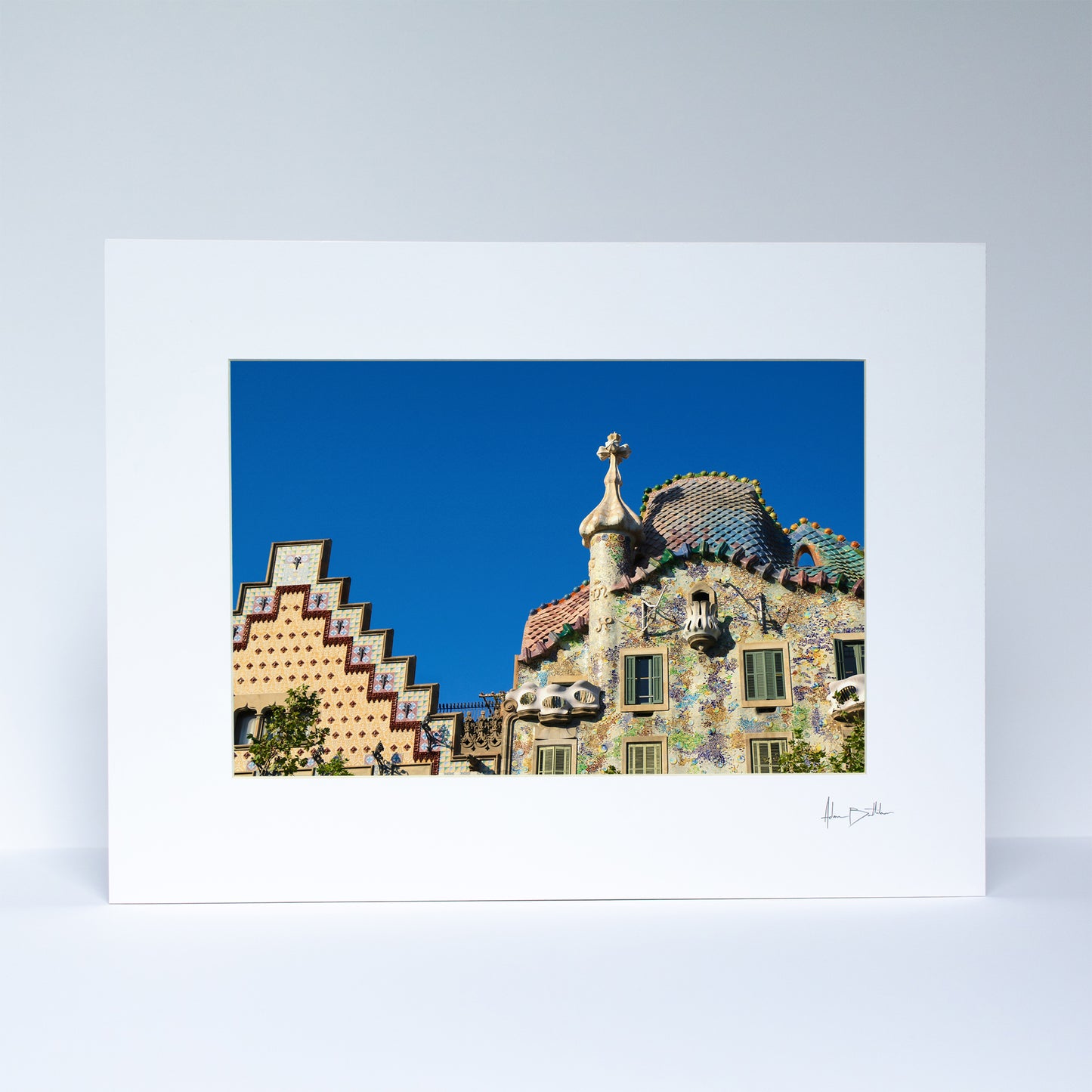 Barcelona Casa Battló Gaudí Print | Spain