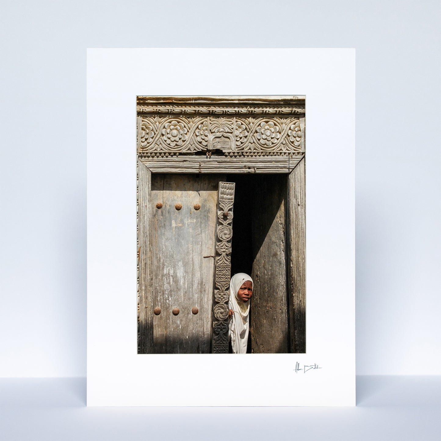 Swahili Doorway Print | Tanzania