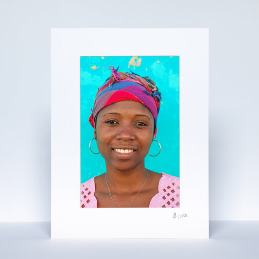 Smiling Eyes Print | Mozambique